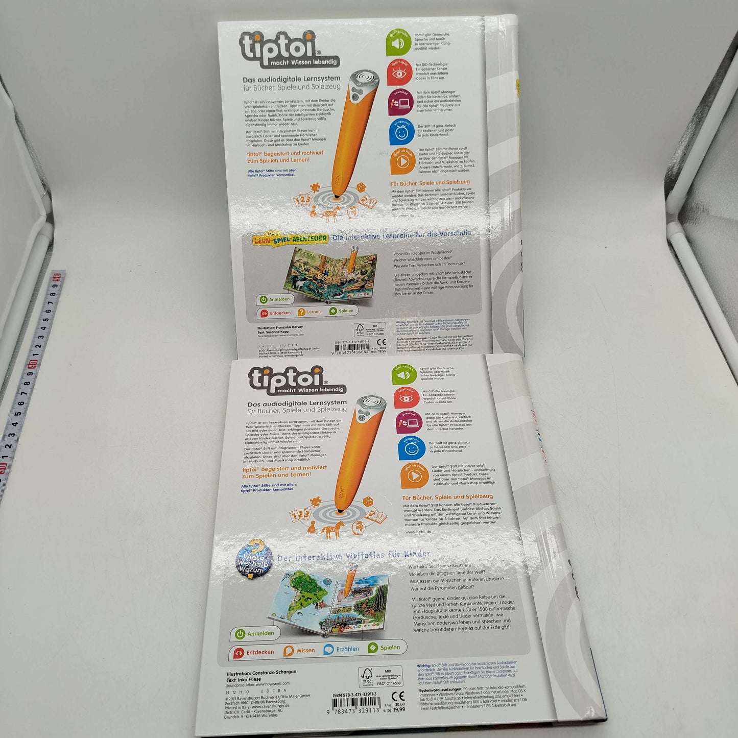 Ravensburger Bundle Tiptoi 3x Bücher, gebraucht, ab 6 7 8 Jahre | ✅ geprüft 