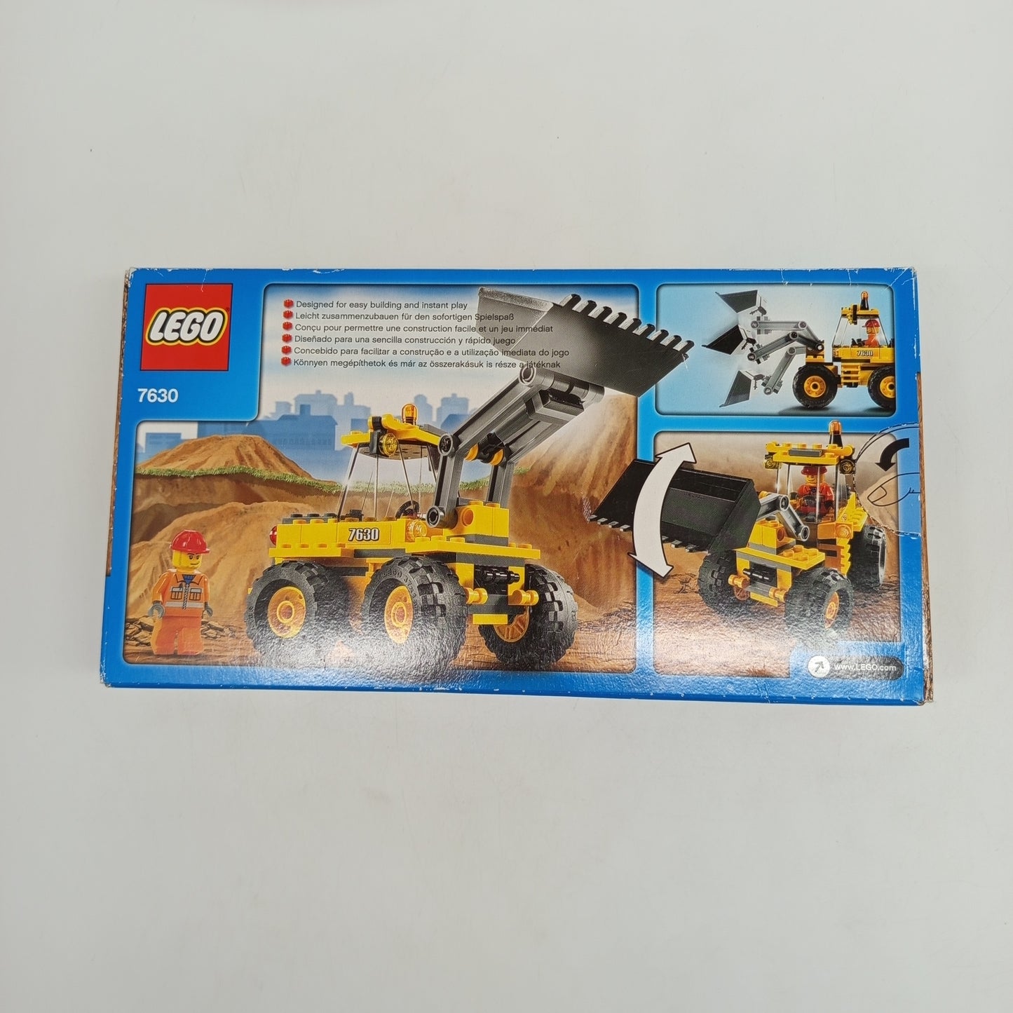 LEGO City 7630 Frontlader – Baustellenfahrzeug, OVP, neu