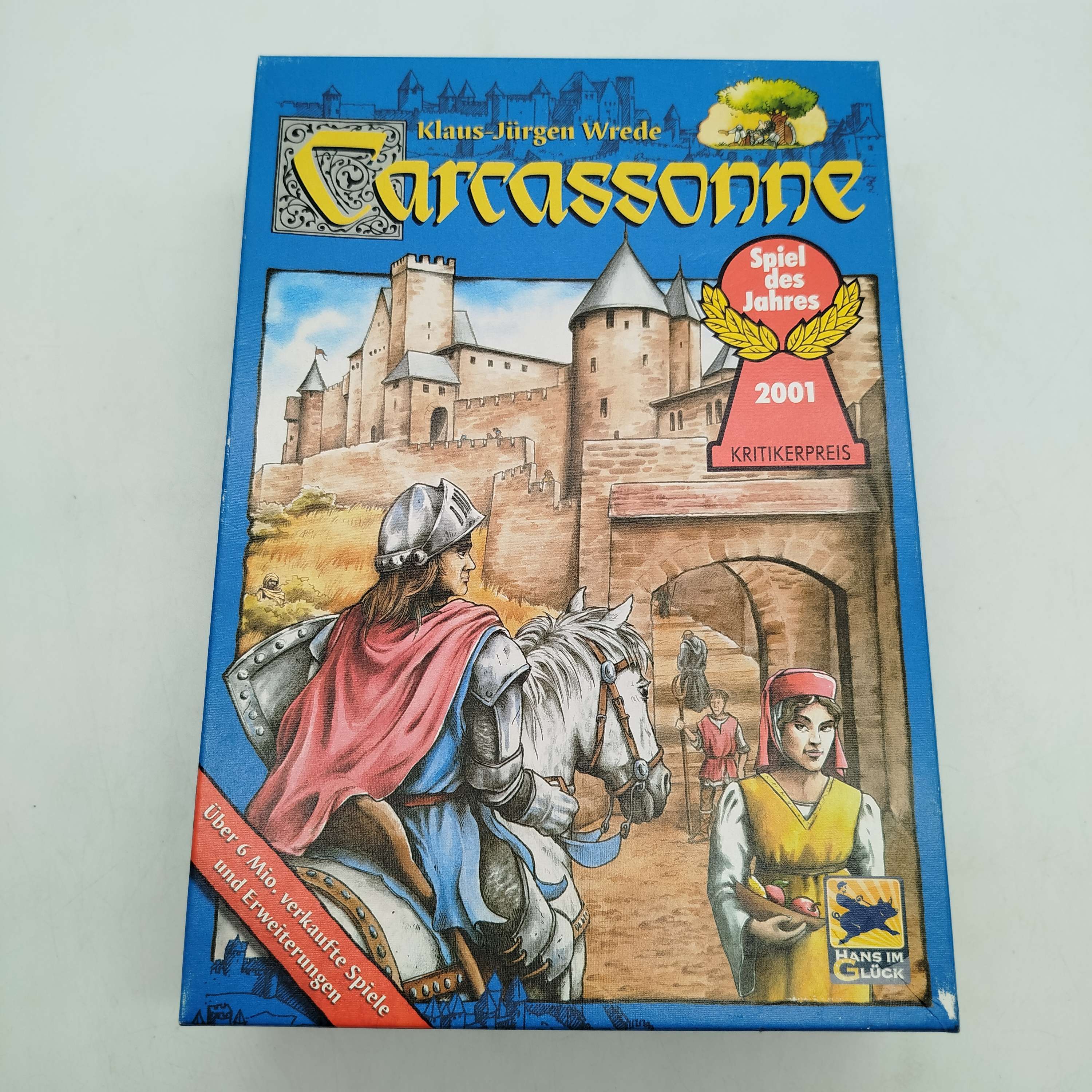 Hans im Glück Carcassonne Brettspiel, gebraucht, ab 6 7 8 Jahre | ✅ geprüft 