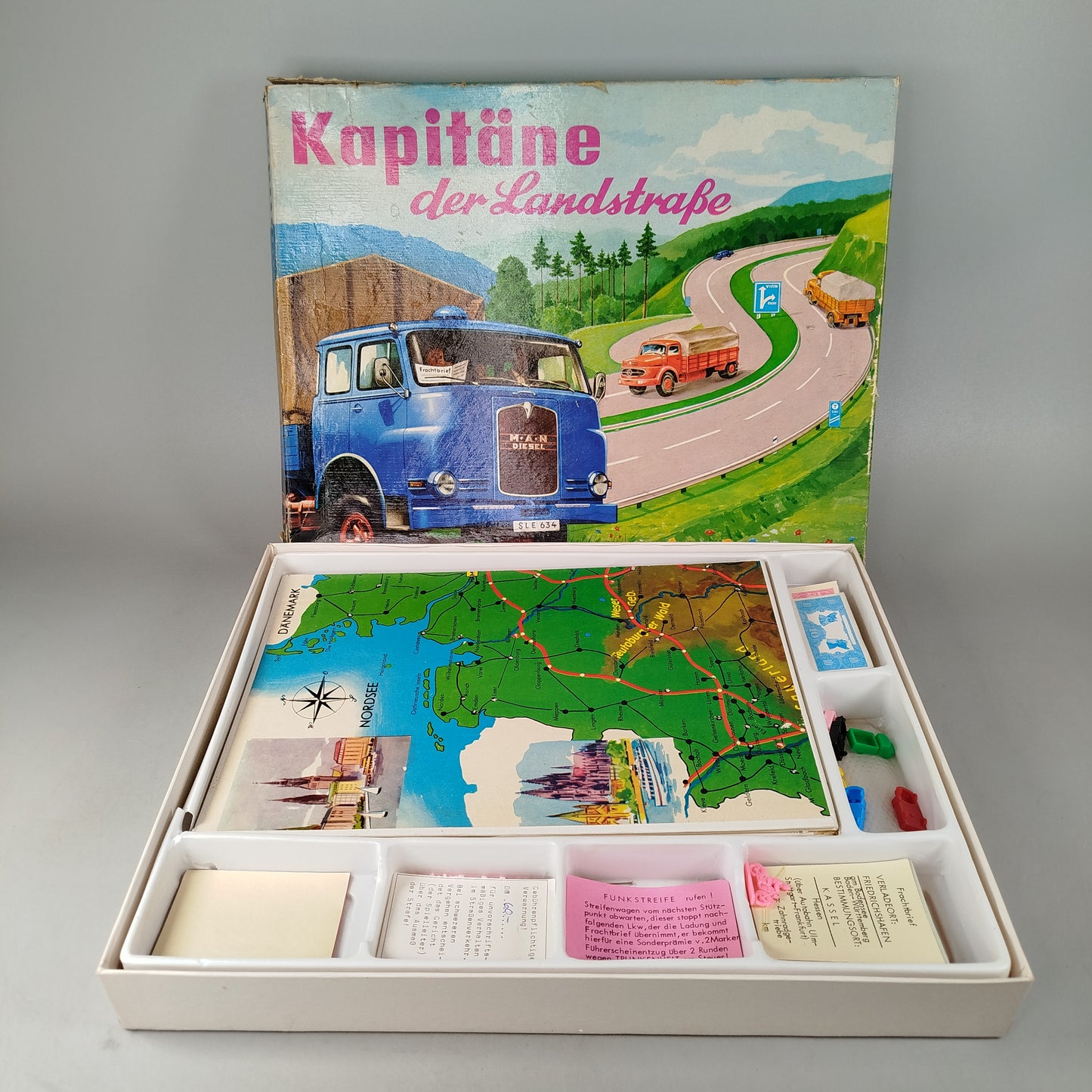 Kapitäne der Landstraße Brettspiel