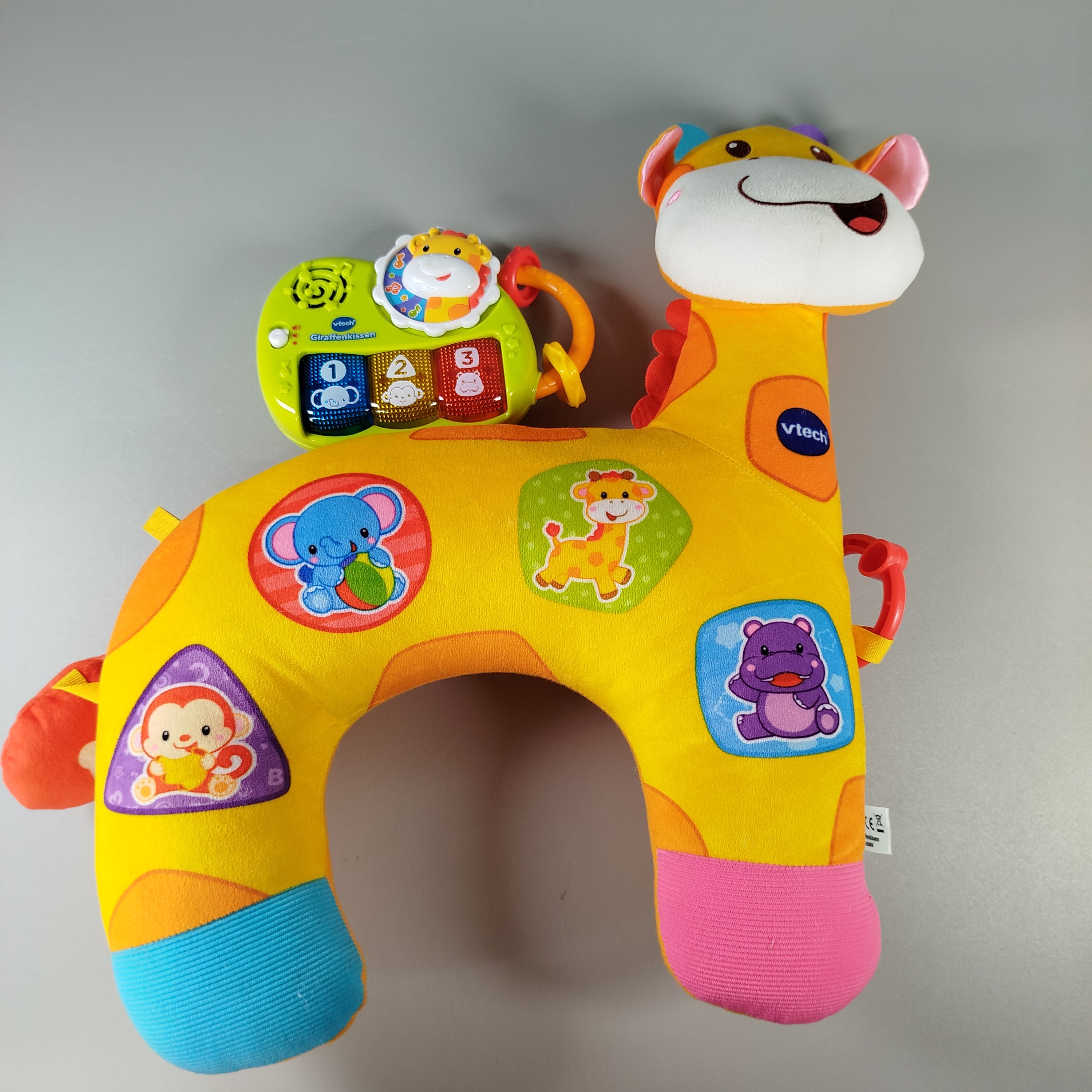 VTech Giraffenkissen - Musik- und Lichteffekte, interaktives Kissen