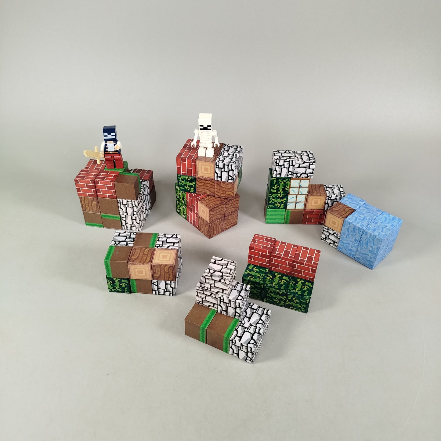 Baustein-Set mit Figuren