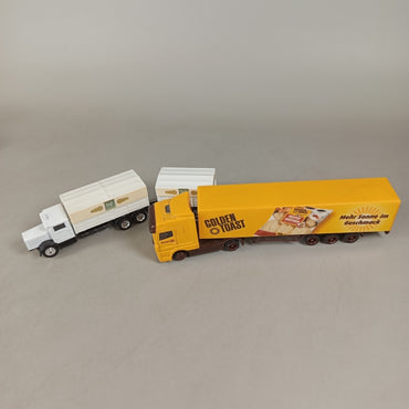 Bundle Werbe Trucks 6x Mini Trucks
