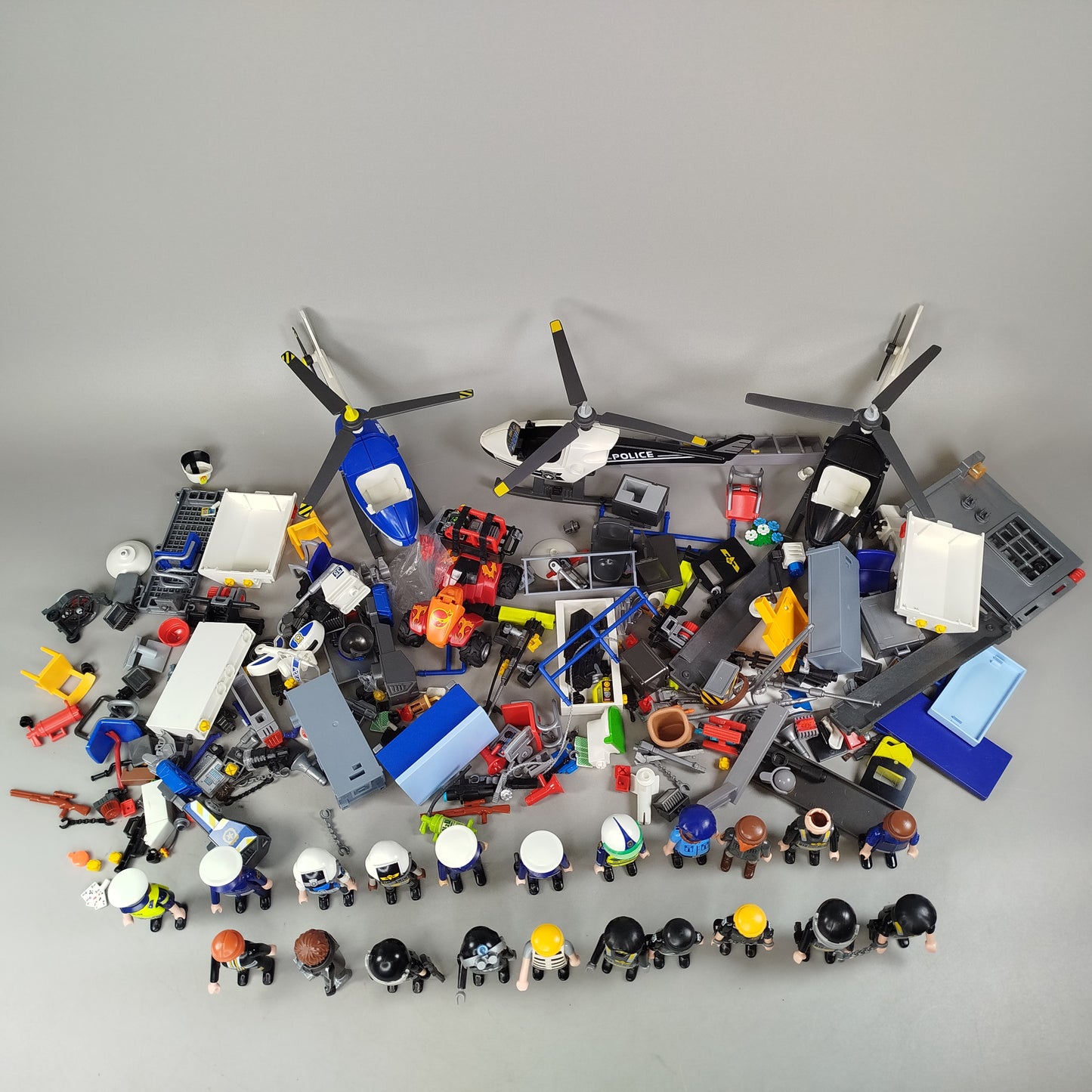 Bundle Playmobil x24 Polizei-Set City Action, gebraucht, ab 3 Jahre 