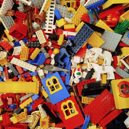 Konvolut LEGO Steine & Minifiguren ca. 2,8 kg