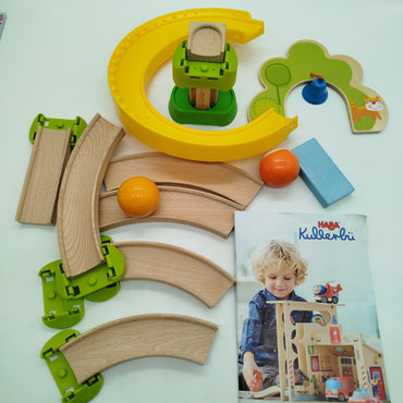 HABA Kullerbü Spiralkugelbahn 300439 Kugelbahn, gebraucht, ab 2 Jahre 