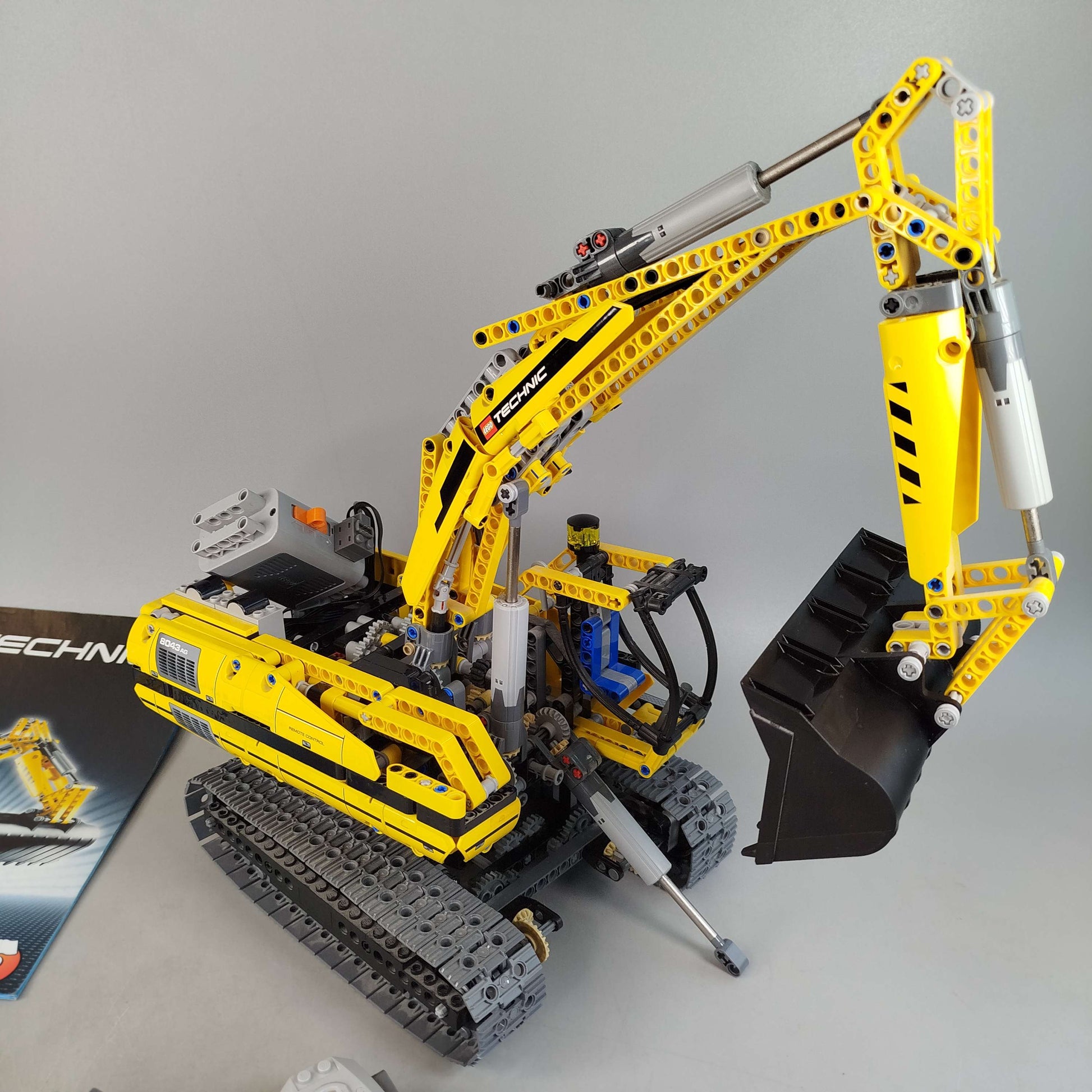LEGO Technik 8043 Raupenbagger ⚙️🧱, gebraucht, ab 10 11 12 Jahre | ✅ geprüft 