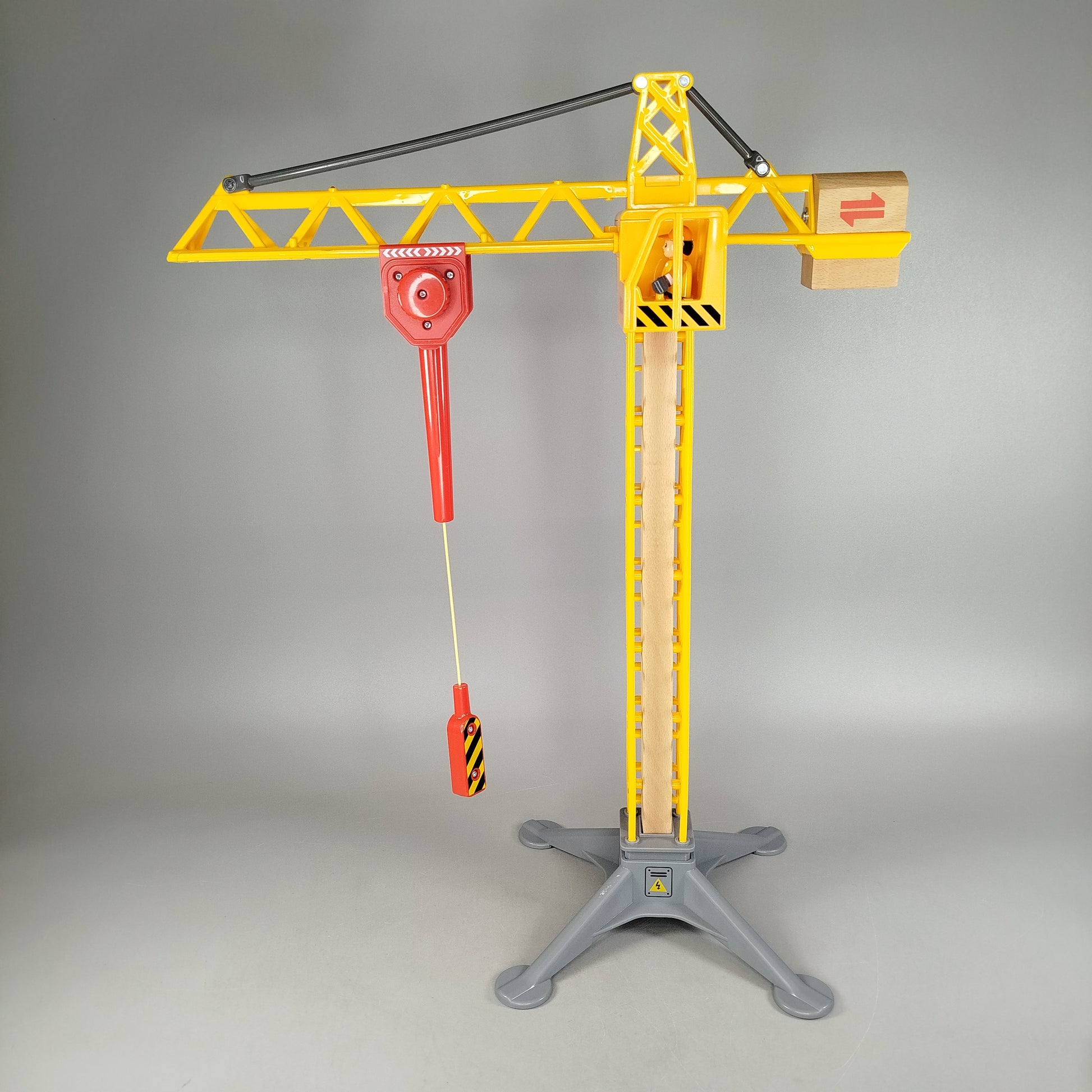 BRIO 🙂🏠 Holzkran mit Figur, wie neu, ab 3 4 5 Jahre | ✅ geprüft 