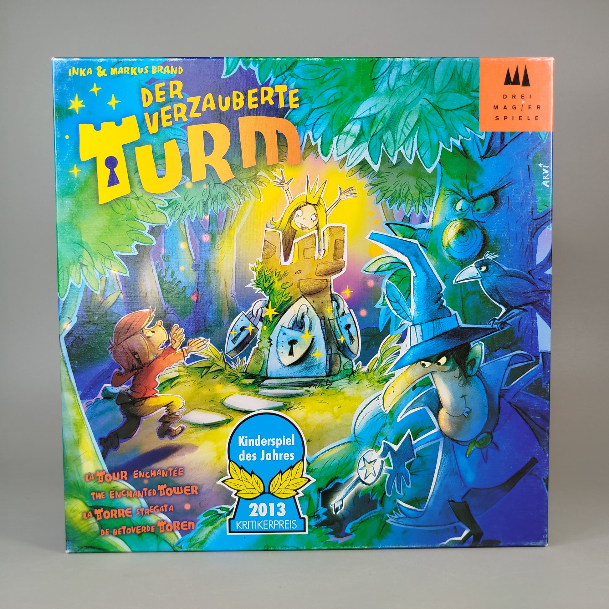 Drei Magier Spiele Brettspiel Der verzauberte Turm, Kinderspiel des Jahres