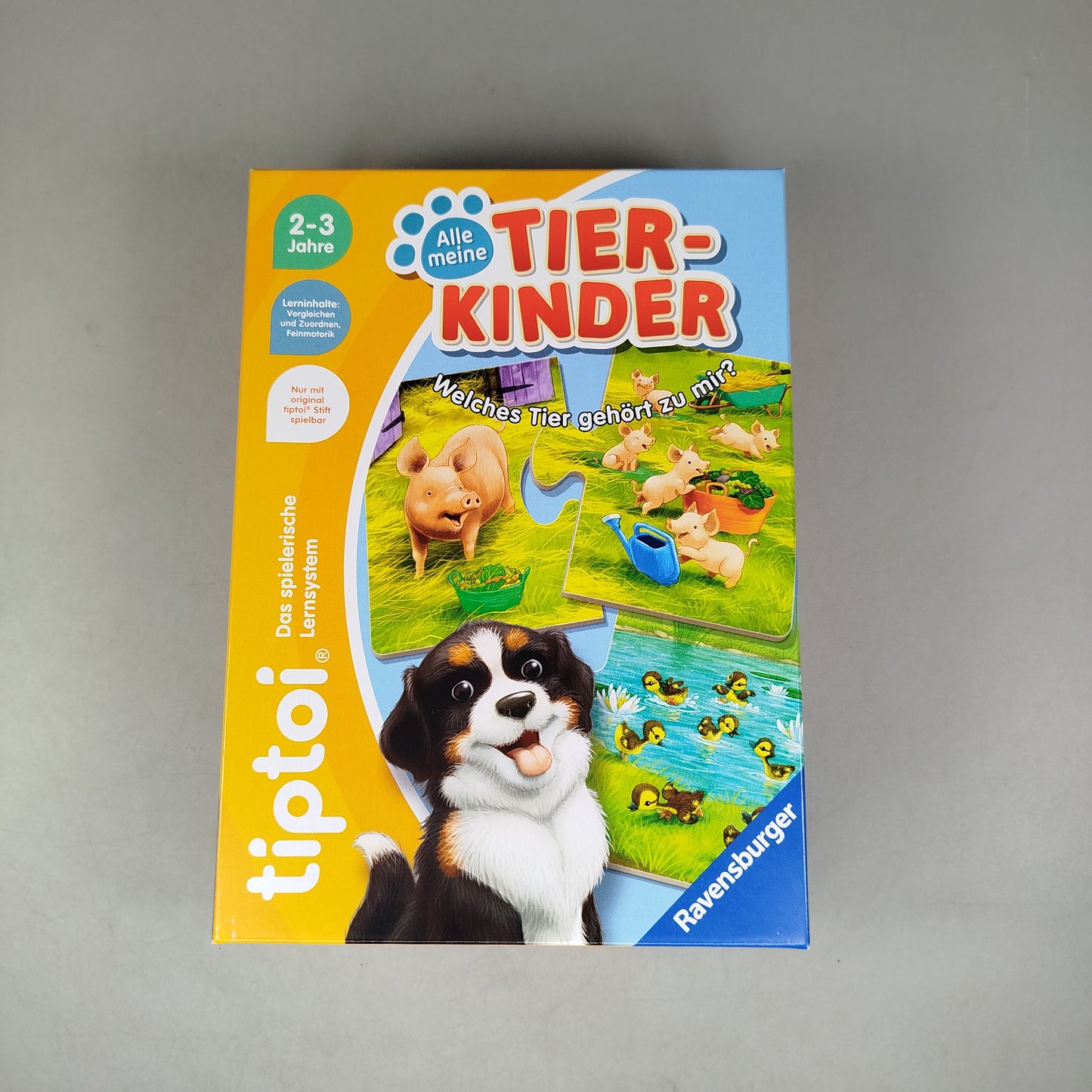 Ravensburger tiptoi Tierkinder Lernspiel, ab 2 3 4 Jahre | ✅ geprüft 