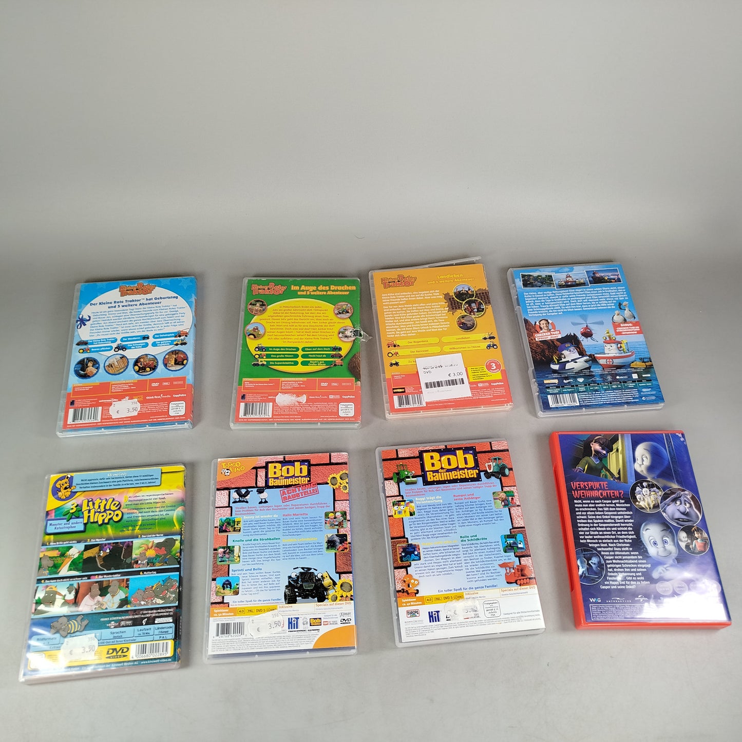 Bundle Bob Baumeister & Traktor 9x DVD Kinderfilme