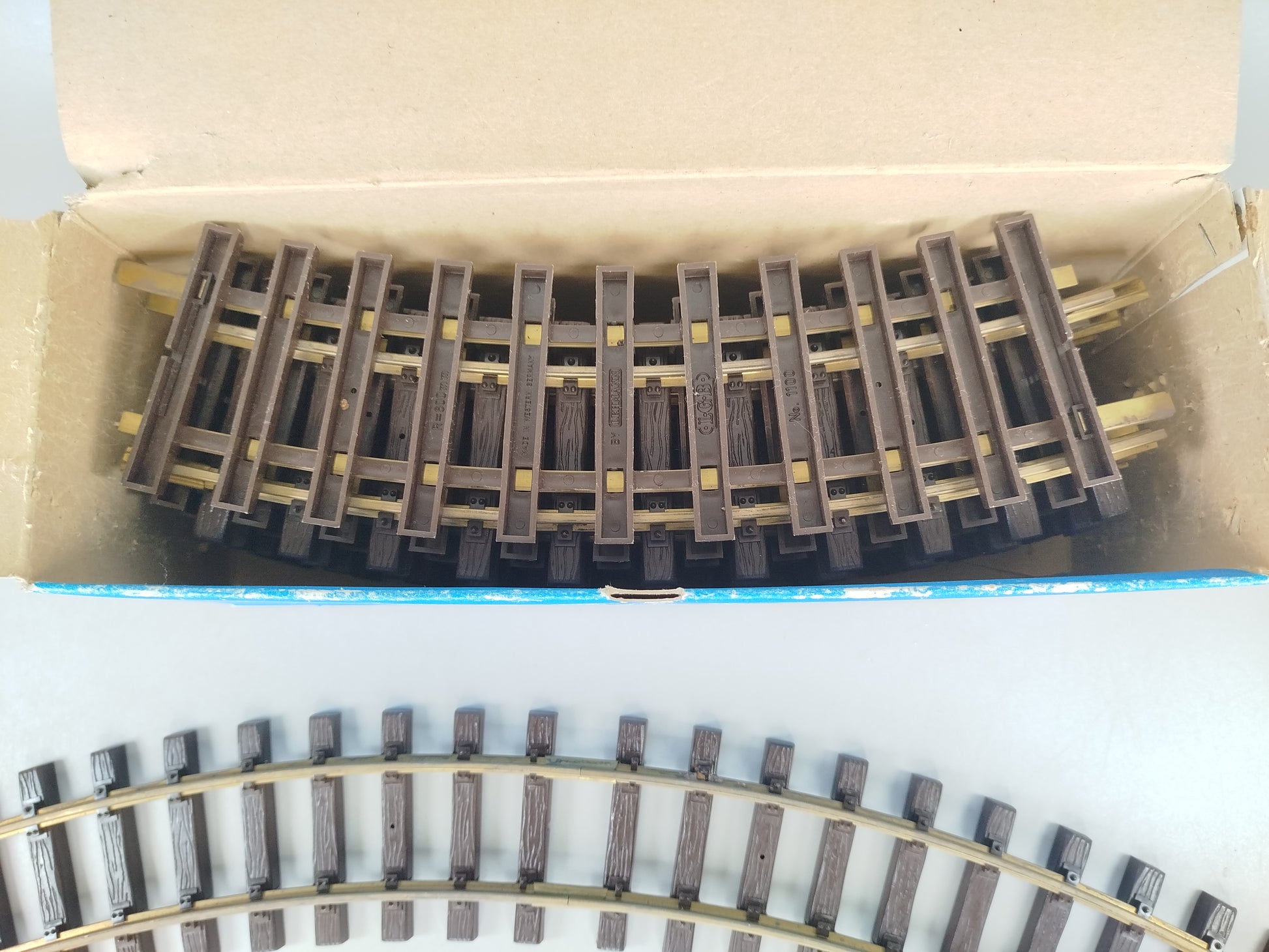Playmobil Eisenbahn Dampflok 4000 mit Wagen & Figur, OVP