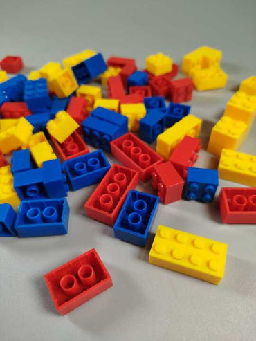 Konvolut ca. 5 kg verschiede Marken - Lego und kompatible Steine