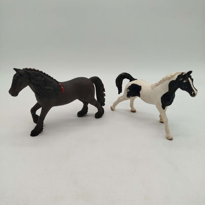Schleich Bundle Tinker & Kaltblut Set von 4 Pferdefiguren