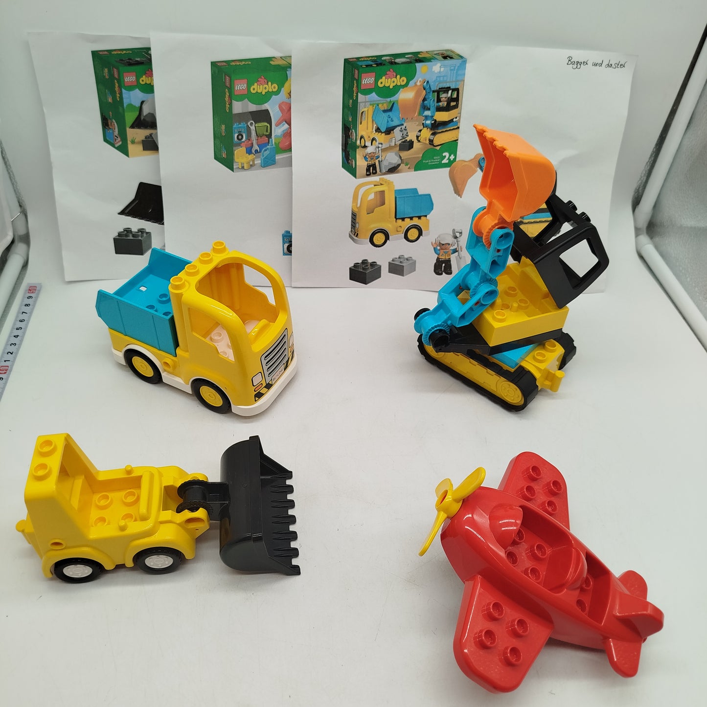 Lego Duplo Bundle Flugzeug & Kipper, gebraucht, ab 2 3 4 Jahre | ✅ geprüft 