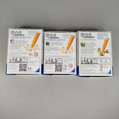 Bundle Ravensburger 3x TipToi Wissen & Quizzen Set