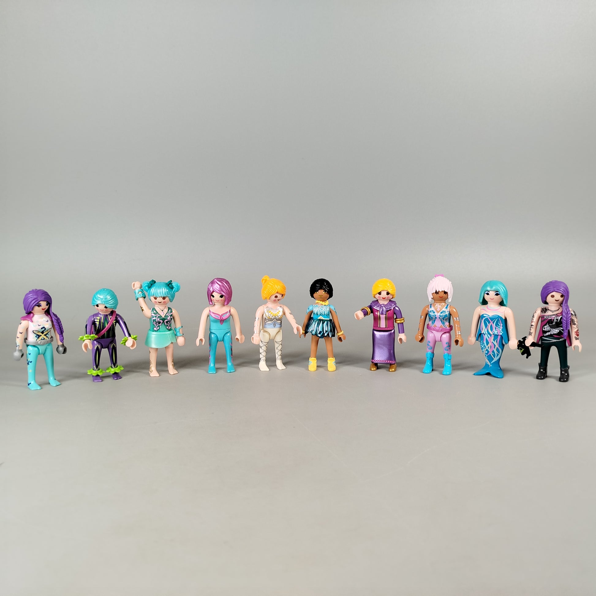 Playmobil Figuren Set von 10 – Fantasy & moderne Charaktere