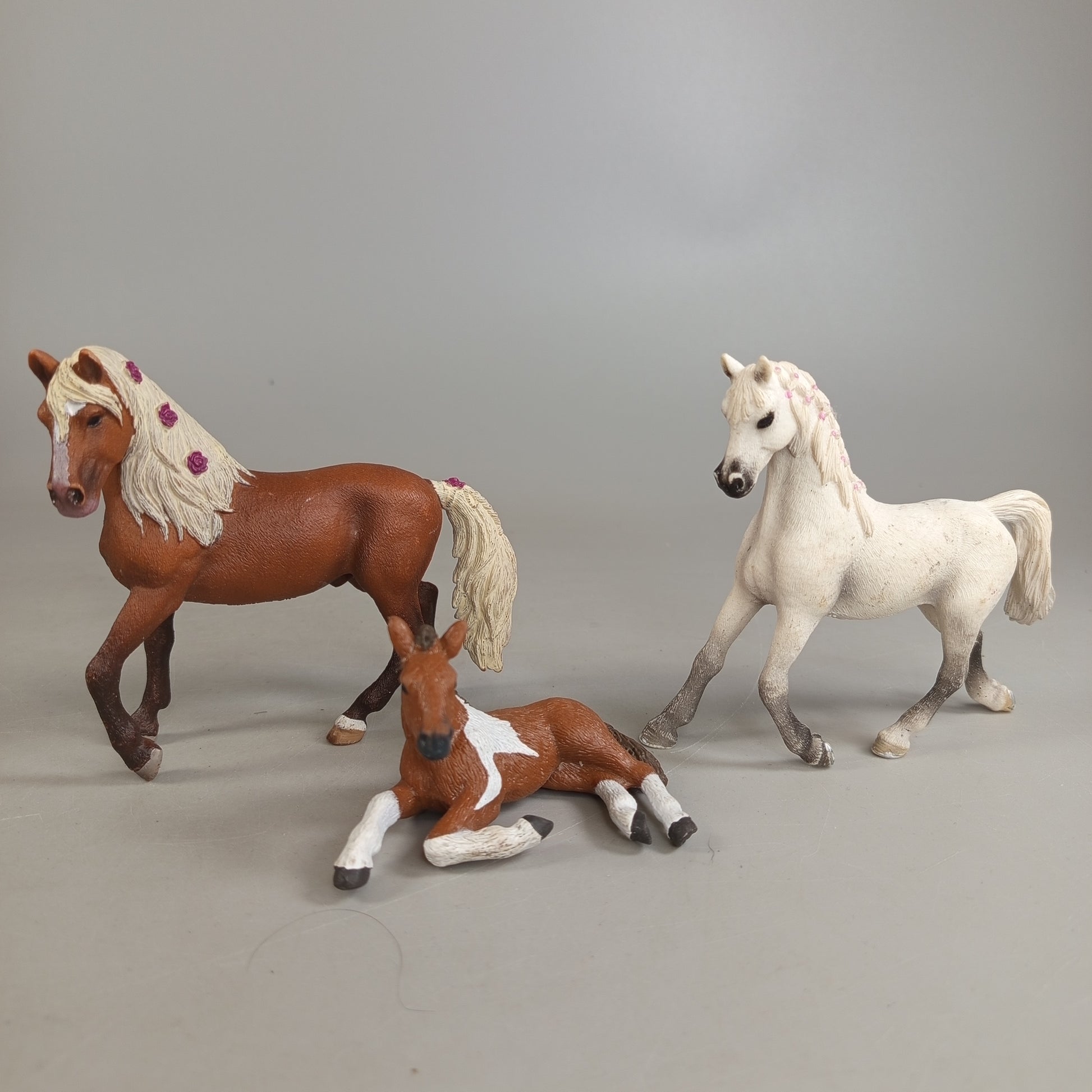 Pferdefiguren Set von 16 Tieren – realistische Spielfiguren