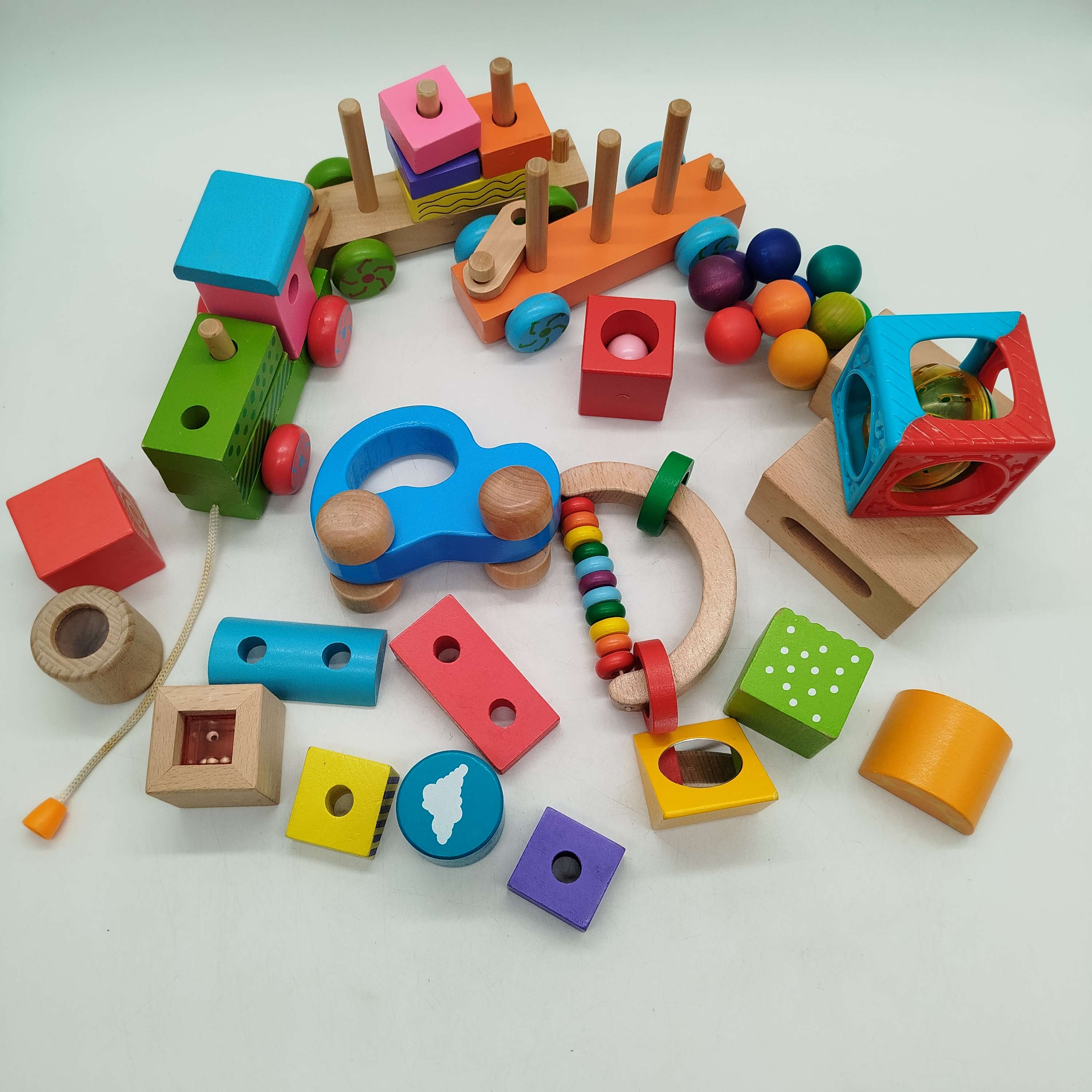 HABA Bundle Zug & Bausteine, gebraucht, ab 1 2 3 Jahre | ✅ geprüft 