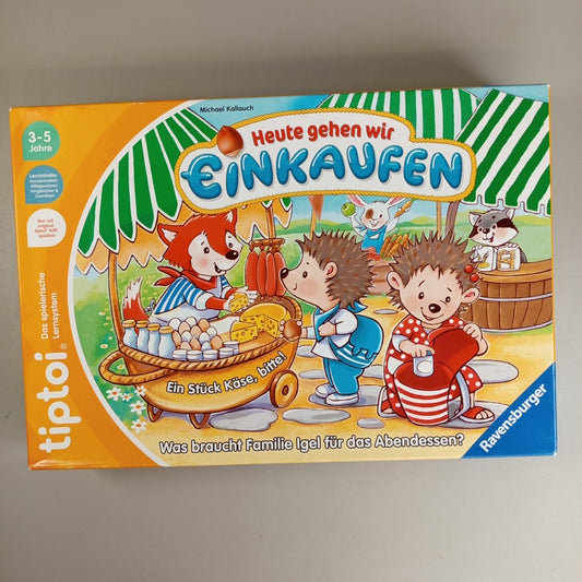 Ravensburger Tiptoi Lernspiel – Heute gehen wir einkaufen, gut