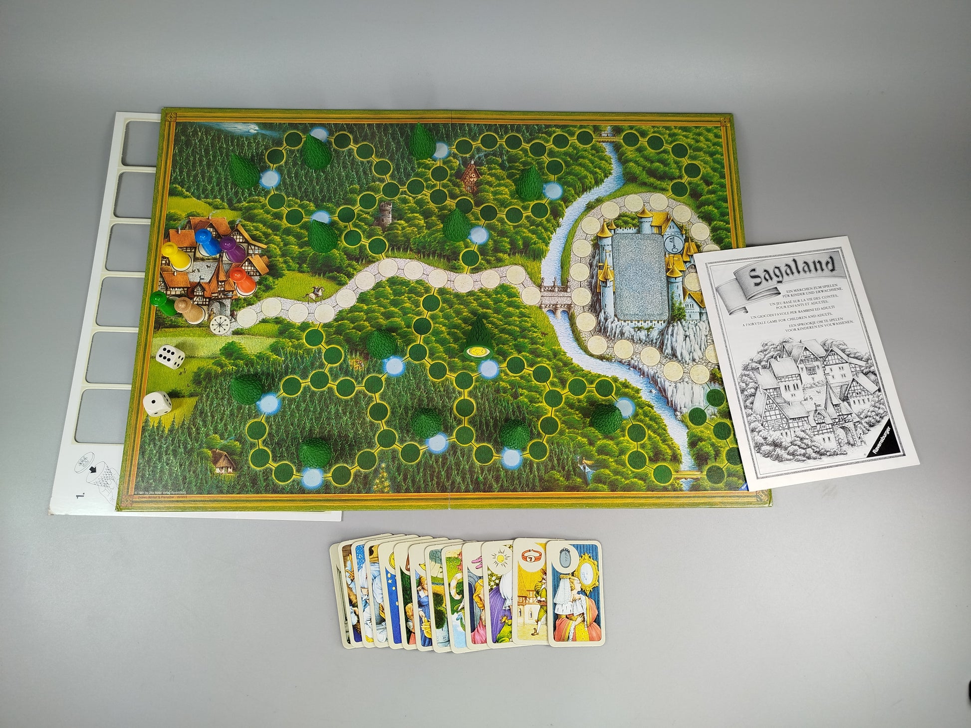 Ravensburger Sagaland Brettspiel – Spiel des Jahres 1982