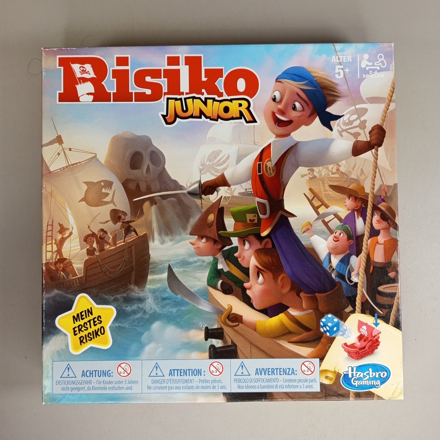 Hasbro Gaming Brettspiel – Risiko Junior, OVP