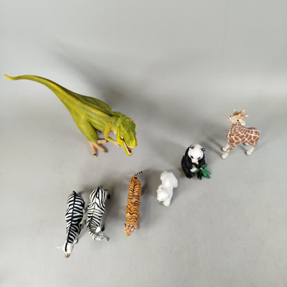 Schleich Bundle Wildtiere & Dino Set von 7 Figuren