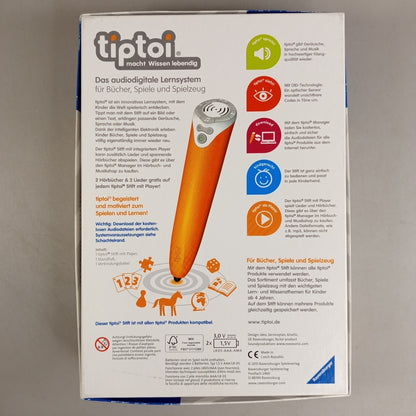 Ravensburger tiptoi Interaktiver Lernstift mit Audio-Player, OVP