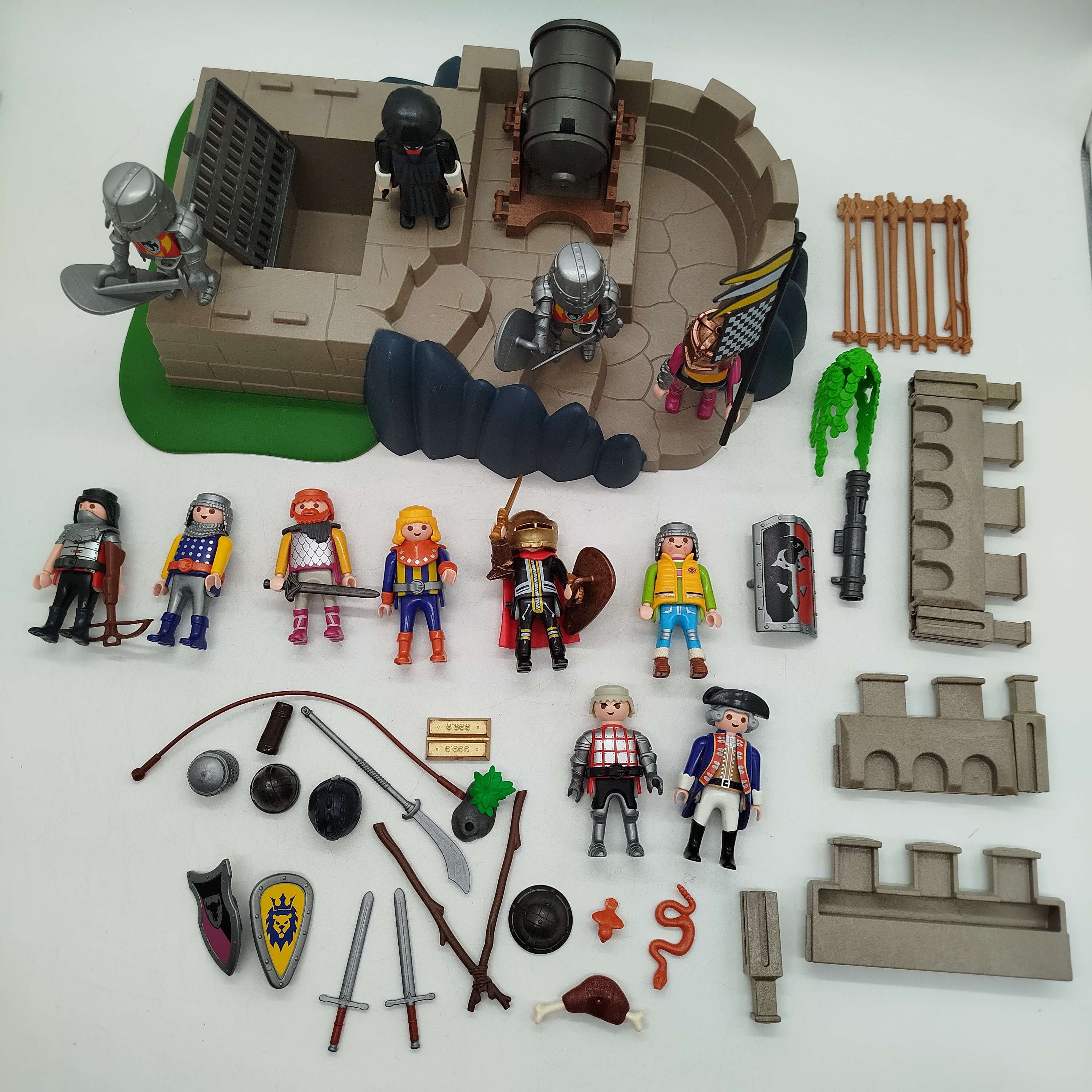Playmobil Bundle Ritterburg Set von 12 Figuren, ab 6 7 8 Jahre | ✅ geprüft 