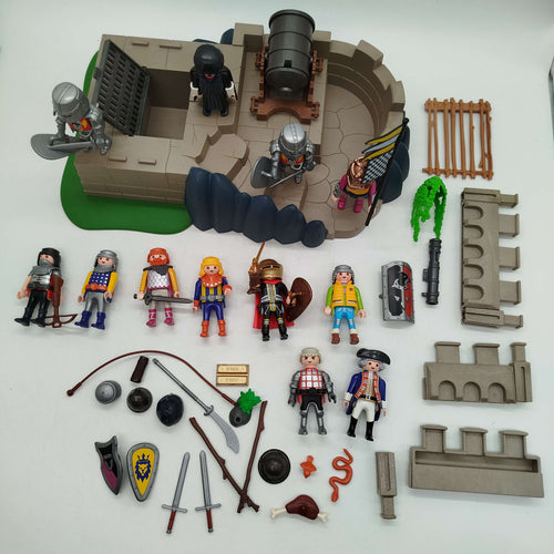 Playmobil Bundle Ritterburg Set von 12 Figuren, ab 6 7 8 Jahre | ✅ geprüft 
