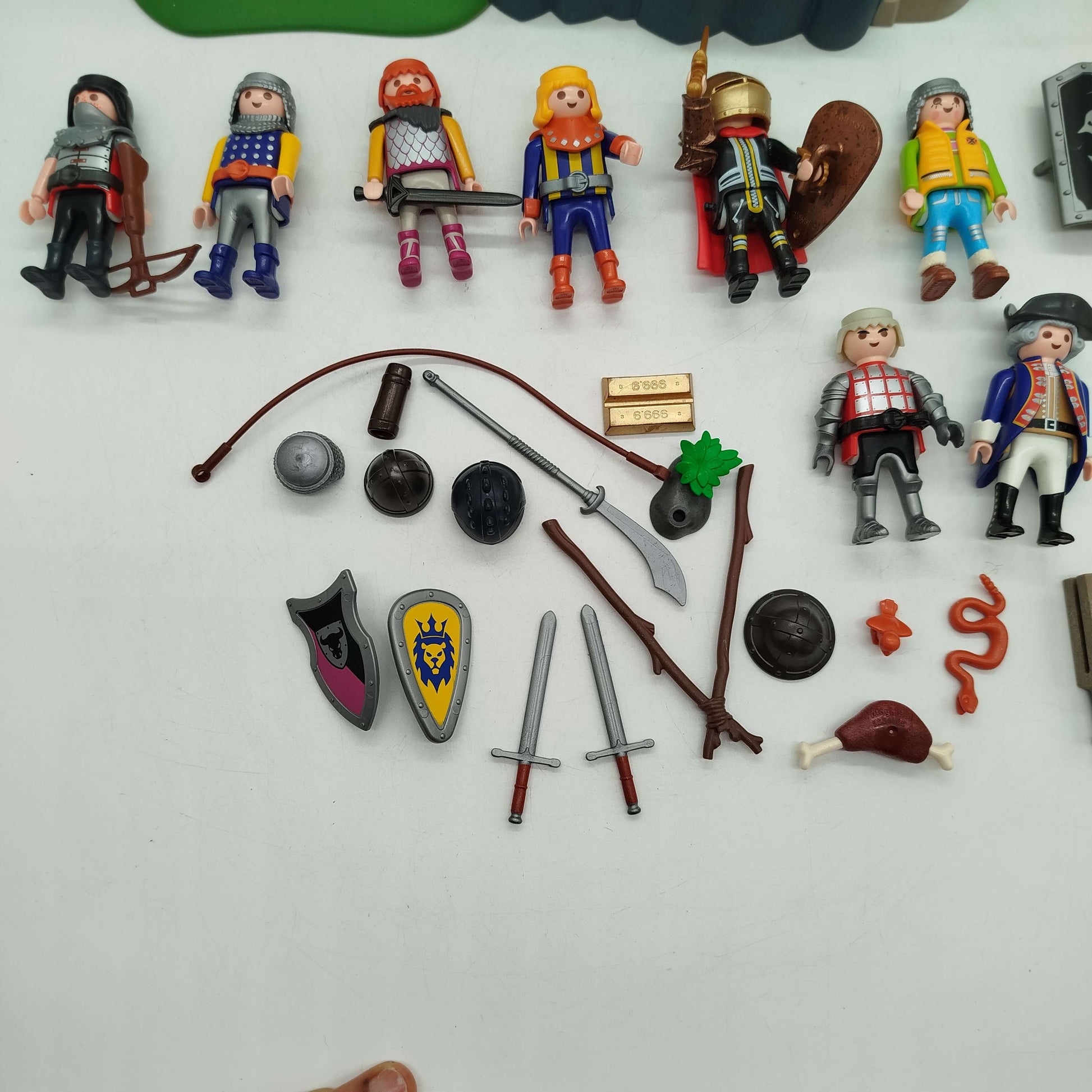 Playmobil Bundle Ritterburg Set von 12 Figuren, ab 6 7 8 Jahre | ✅ geprüft 