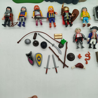 Playmobil Bundle Ritterburg Set von 12 Figuren, ab 6 7 8 Jahre | ✅ geprüft 