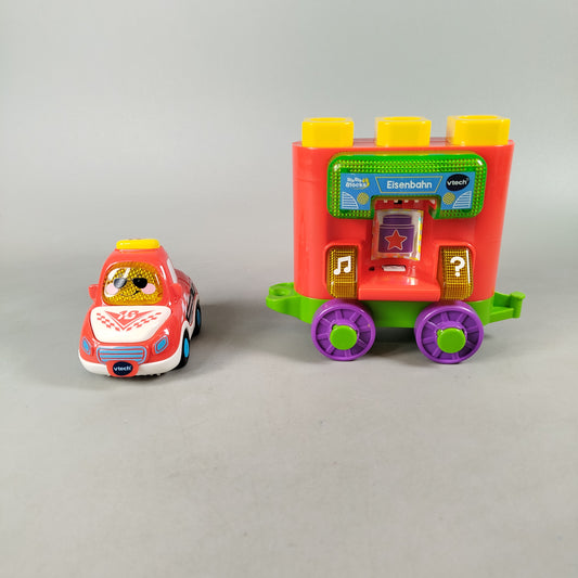 VTech Bundle BiBaBu Set von 2 Rennauto & Zug