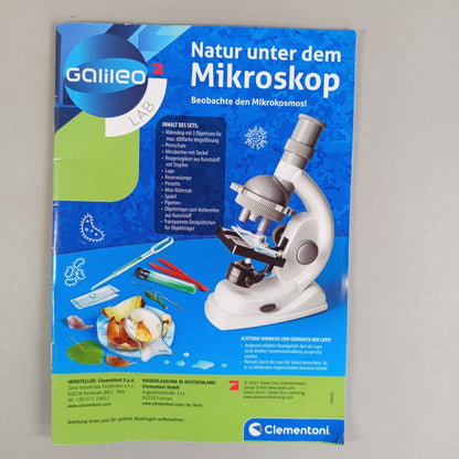 Clementoni Natur unter dem Mikroskop 69804 Mikroskop