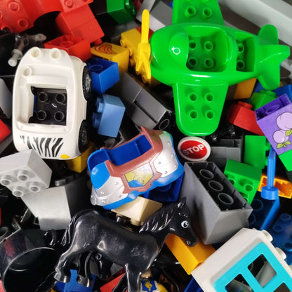 Konvolut LEGO DUPLO ca. 6,4 kg Steine & Figuren, ab 3–5 Jahre, Ritter