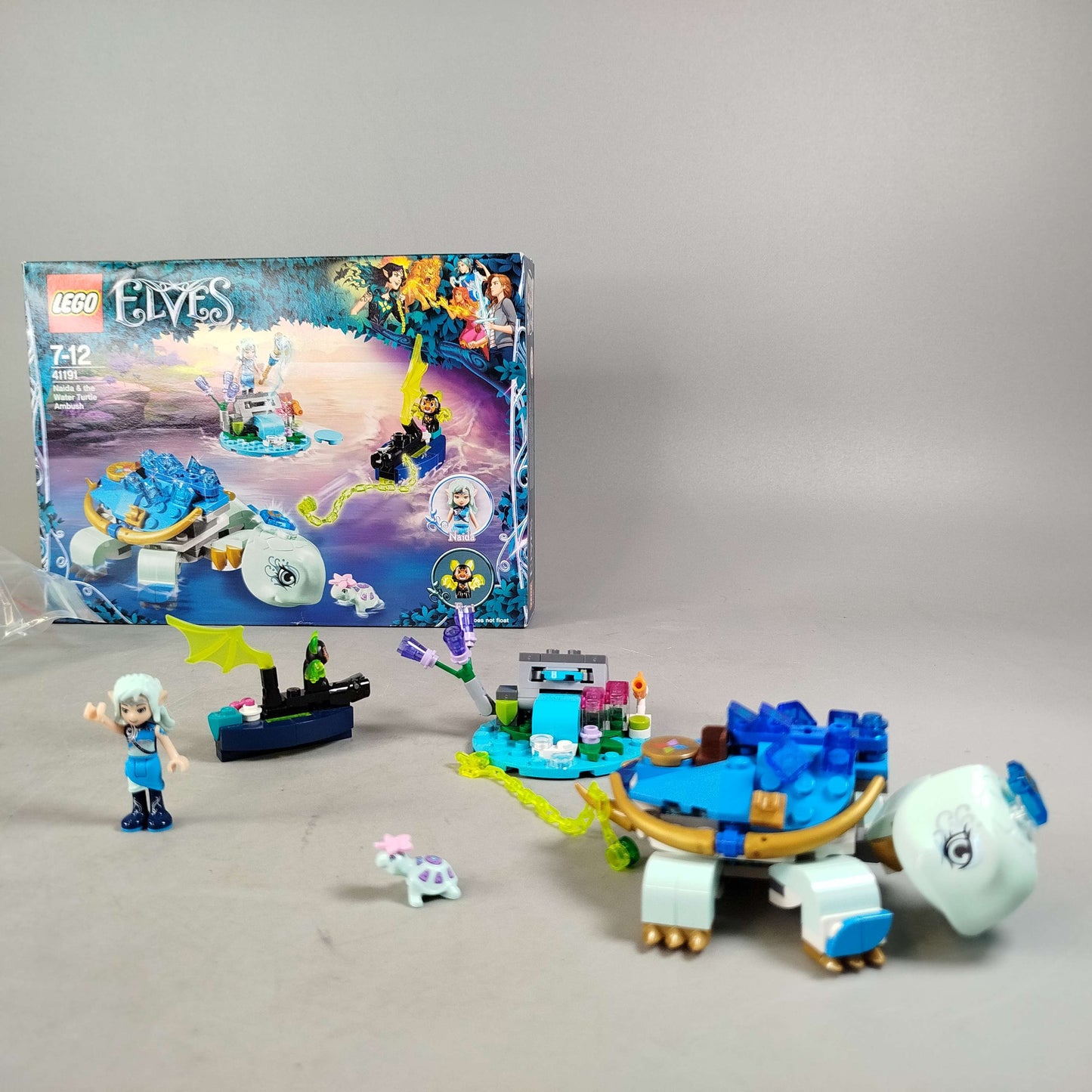 LEGO Elves 41191 Naida Water Turtle Ambush Set