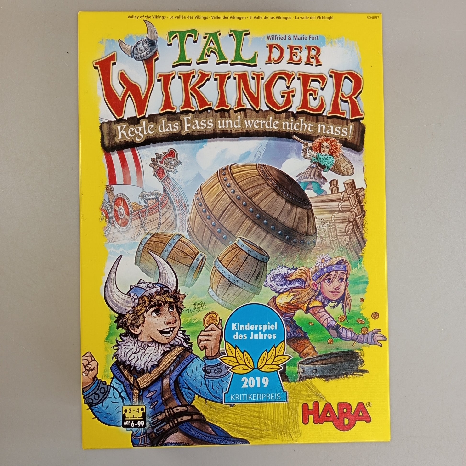 HABA Brettspiel – Tal der Wikinger, OVP
