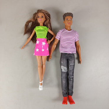 Mattel Bundle Barbie 8x Puppen