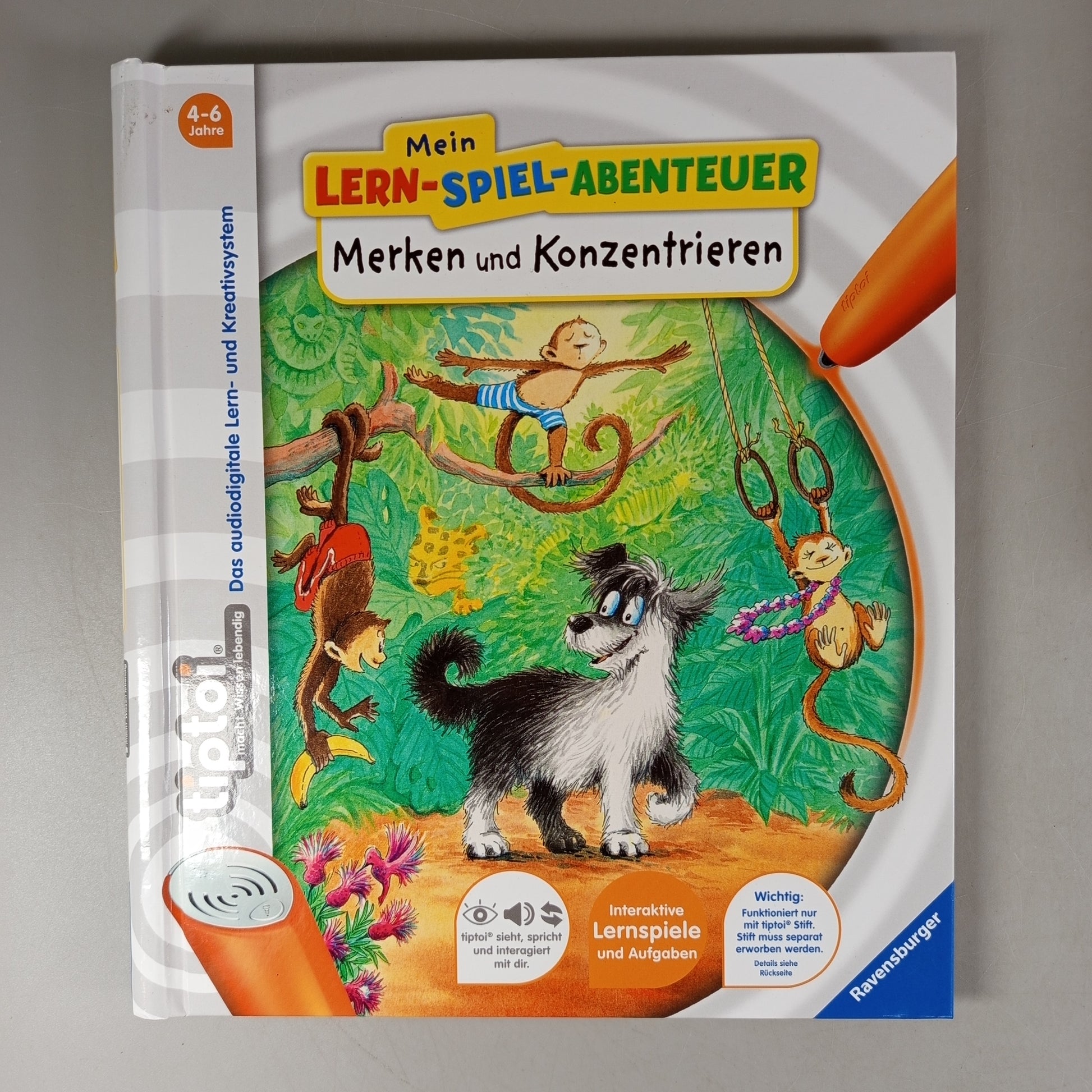 Ravensburger tiptoi Lernspiel, gebraucht, ab 3 4 5 Jahre | ✅ geprüft 