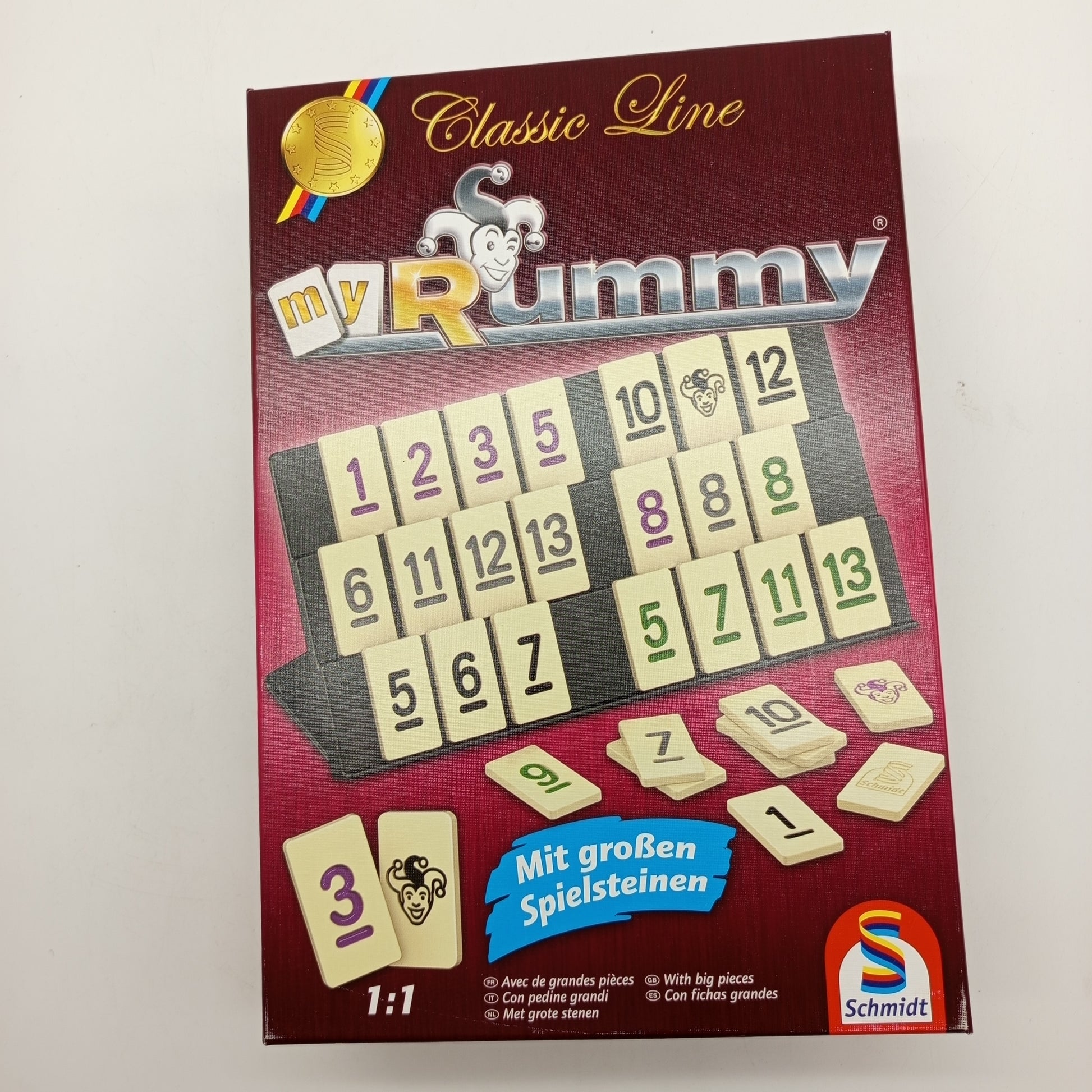 Schmidt Spiele my Rummy Classic Line Brettspiel, neu
