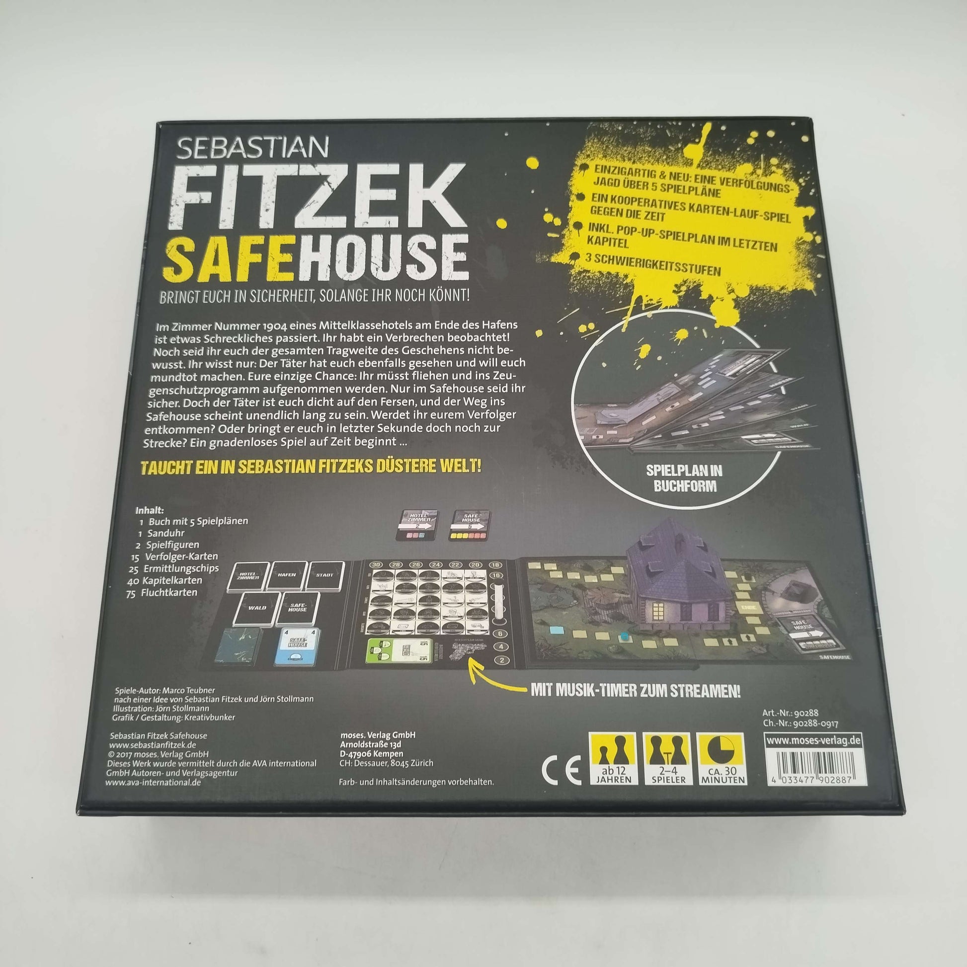 moses Safehouse 90288 Brettspiel, gebraucht, ab 10 11 12 Jahre | ✅ geprüft 