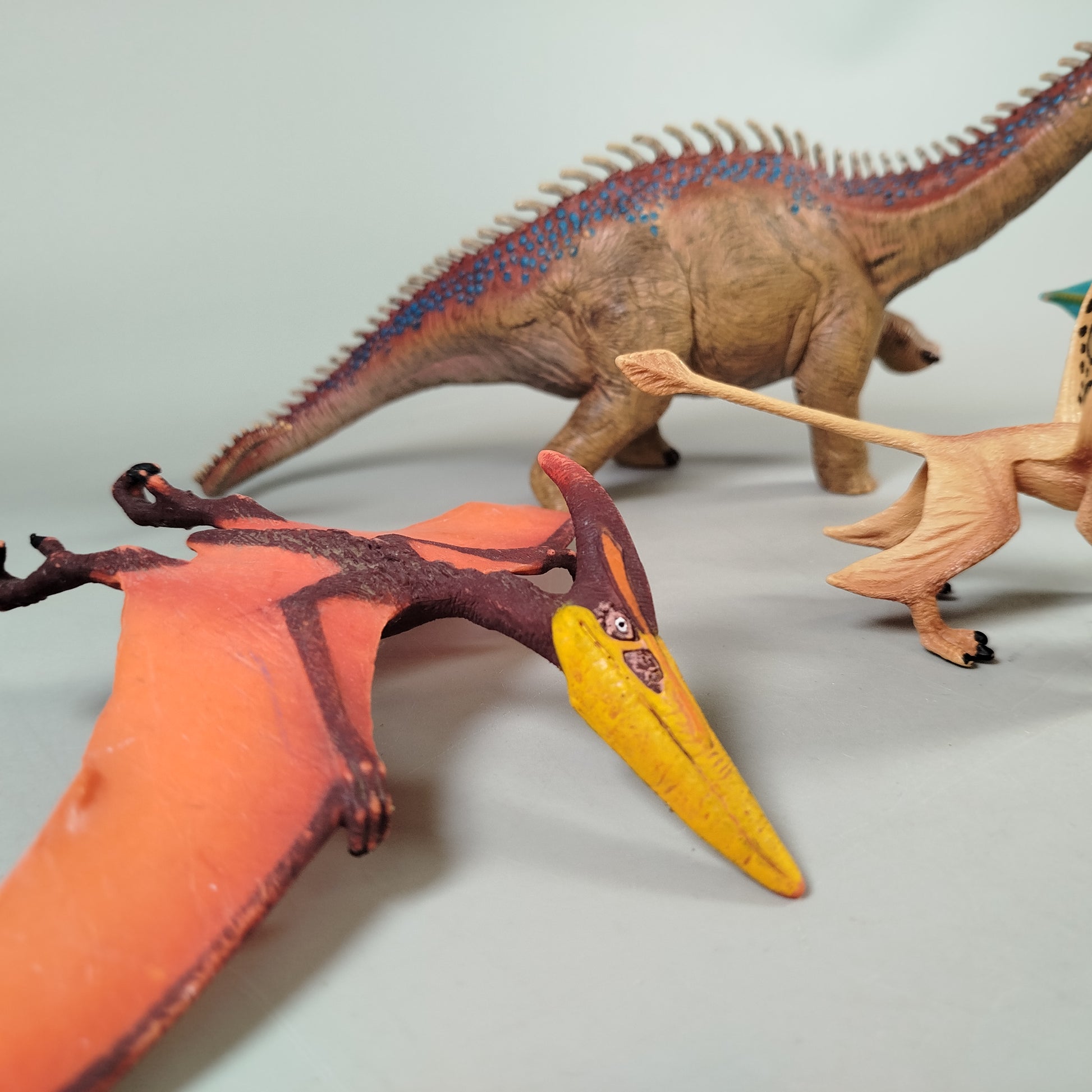 Schleich Dinosaurier & Drache Set von 4 Figuren, sehr gut
