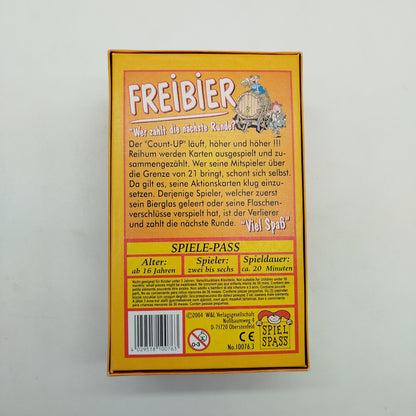 Spiel Spass Freibier Kartenspiel – Partyspiel ab 16 Jahren, OVP