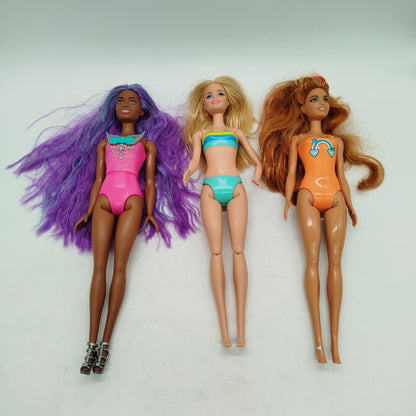 Mattel Bundle Barbie & Ken 6 Puppen, gebraucht, ab 3 4 5 Jahre | ✅ geprüft 