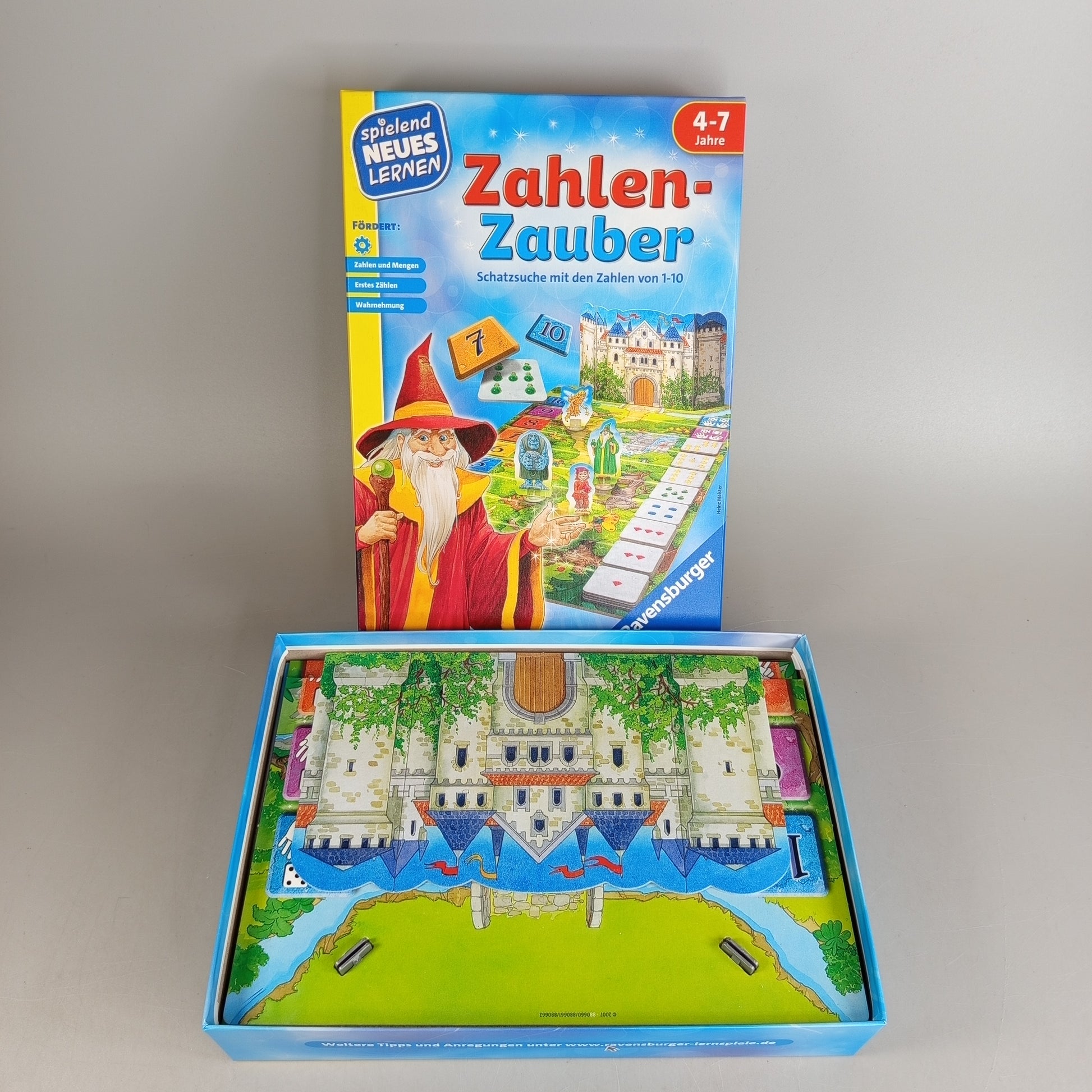 Ravensburger Zahlen-Zauber Lernspiel, gebraucht, ab 3 4 5 Jahre | ✅ geprüft 