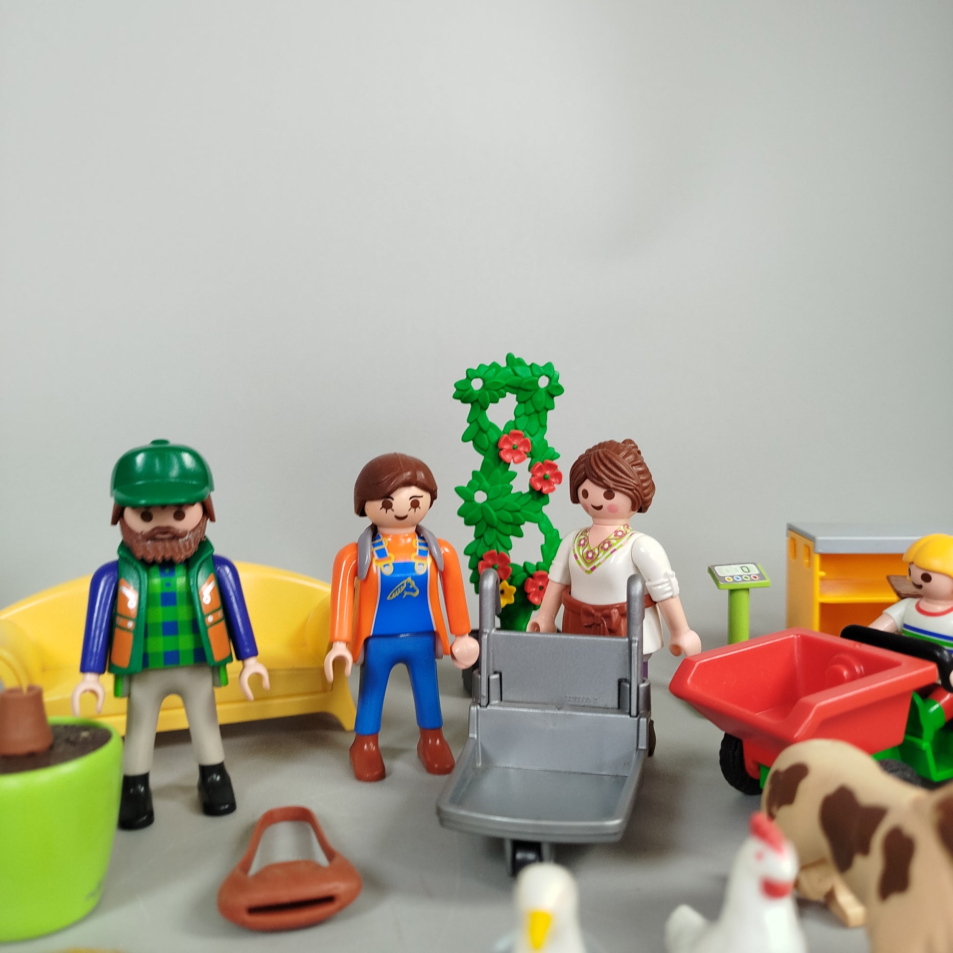 Playmobil Bauernhof Set – mit Figuren, Tieren & Traktor