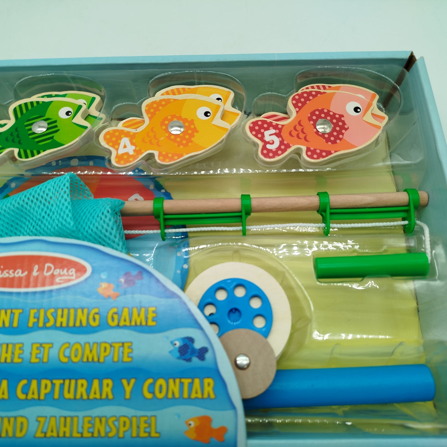 Melissa & Doug Angelspiel aus Holz, wie neu, ab 3 4 5 Jahre | ✅ geprüft 