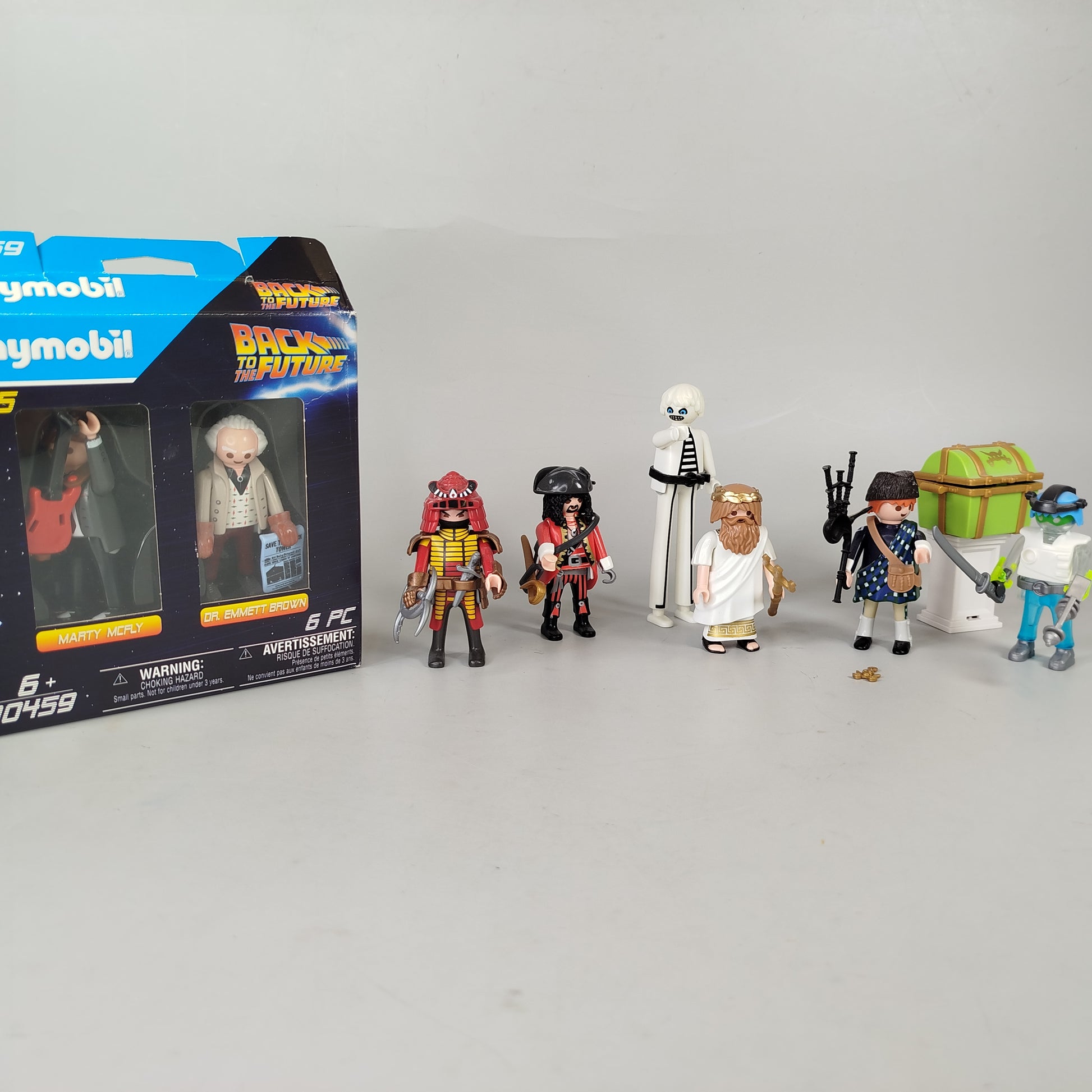 Playmobil Figuren-Set - Zurück in die Zukunft & Mythologie