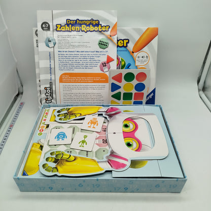 Ravensburger TipToi Zahlenroboter 00706 Lernspiel Neuwertig