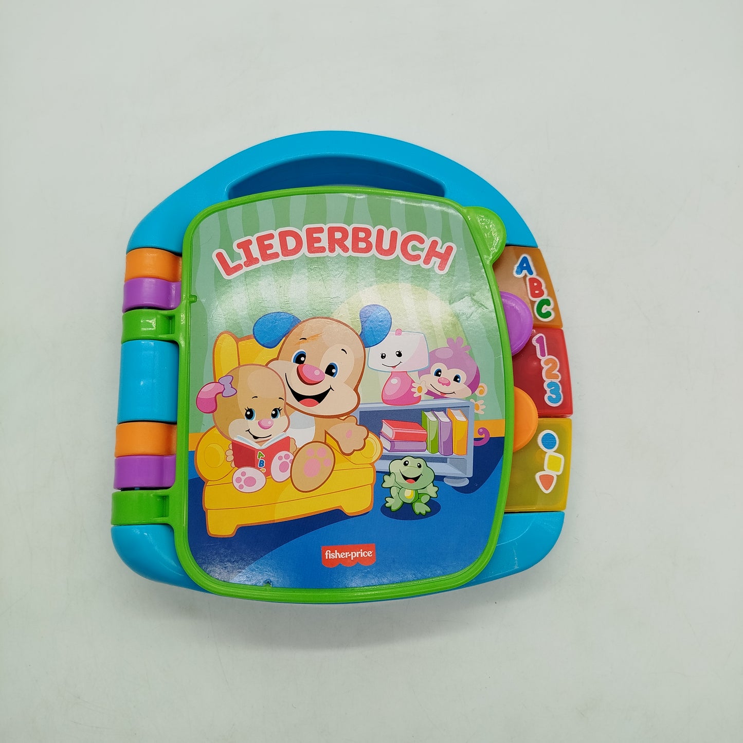 Fisher-Price Elektronisches Liederbuch mit Tasten und Soundfunktion